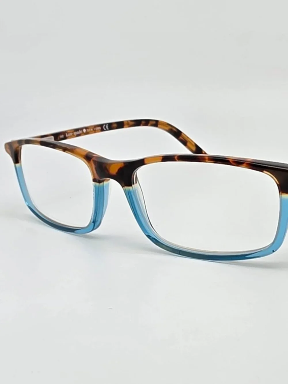 Kate Spade New York Jodie Havana Blue +2.50 Reading Glasses w/ Flexhinge 50mm